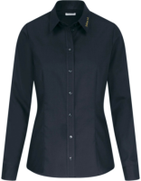Damen Bluse mit Stick am Kragen
