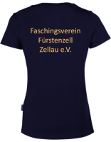 Zellau T-Shirt für Damen mit V- Ausschnitt